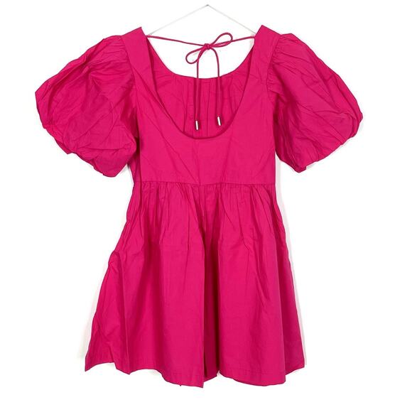 Anthropologie Puff Sleeve Romper - Picture 6 of 9